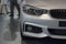 Serbia; Belgrade; April 2, 2017; Close up of BMW 4 series front; the 53rd International Motor Show in Belgrade from March 24th to