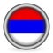 Serbia flag button