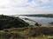 Serbia river Danube landscape of river shore