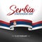 Serbia Statehood Day Vector Illustration