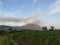 Serbia view of mountain Rtanj from the road