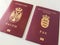 Serbian and Danish Passports