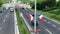 Serbian and French flags