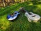 Serenade of Harmony_Sunlit Guitars in Tranquil Surroundings