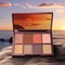 Serenading Sunset Makeup Palette - Captivating Image of a Mesmerizing Makeup Palette