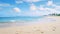 A serene beach with \\\'Beachside Birthday Bliss\\\'