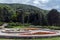 Serene Beauty: Decorative Garden in Resort, Niska Banja, Serbia