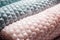 Serene bubble wrap calming and peaceful image of bubble wrap in muted pastel colors, perfect for creating a relaxing atmosphere