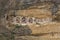 Serene Buddha statues carved in Akauk Taung cliff, Pyay