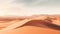 Serene And Calming 3d Landscape Of Sahara Desert Mountains