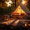 Serene Campsite surrounded by Nature - Tranquil Escape for Relaxation and Rejuvenation