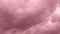 Serene and captivating sight of pink clouds. Delicate hue paints the atmosphere with sense of tranquility. Dreamlike