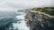 Serene Cliffs Over The Ocean In Sydney, Australia