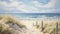 Serene Coastal Landscapes: Realistic Brushwork By Ruth Sanderson