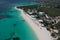 Serene coastal scene featuring a sandy beach in Shoal Bay East in Anguilla