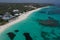 Serene coastal scene featuring a sandy beach in Shoal Bay East in Anguilla