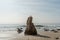 Serene El Matador State Beach vista in winter, Malibu