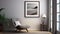 serene interior design poster