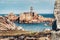 Serene Lighthouse on Brehat Island, Bretagne, France