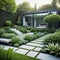 A Serene and Modern Minimalistic Home Garden
