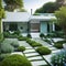 A Serene and Modern Minimalistic Home Garden