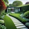 A Serene and Modern Minimalistic Home Garden