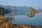 Serene morning on lake Padma Talao. Ranthambore National Park, Rajasthan, India