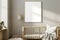 Serene Nursery Room with Crib and Chair in Natural Light