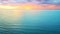 Serene Ocean Sunset, AI Generated