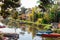 Serene and peaceful landscape of Venice Canal Historic District, Los Angeles, California