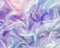 Serene purple and blue drapery in holographic elegance. AI generated