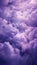 Serene purple moonlit sky with clouds, perfect phone background capturing mystical night ambiance.