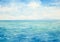 Serene Sailing: A Deep Blue Ocean Adventure on a Bright Summer D