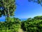 Serene Sand Pathway to Ocean Oasis in Waimanalo, Hawaii