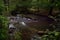 Serene Scenic Pike River Waterfall Amberg Wisconsin From Above