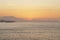 Serene seascape in Arrigunaga beach, Biscay, Basque Country, Spa