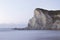 Serene seascape in Atxabiribil beach, Spain.