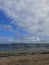 serene seaside view with fishing boats