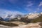 Serene snow clad mountain view. Himachal Pradesh