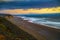 A serene sunset at a beach near Gold Beach, Oregon