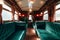 Serene train carriage