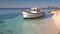 Serene And Tranquil Scenes Of A Vray Traced Boat In Elba Damast Style