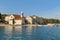 Serene View of Badija Island's Franciscan Monastery, Korcula