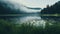 Serene Wetland: A Hazy Romanticism In 8k Resolution