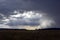 Serengeti landscape at dusk