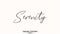 Serenity Female name - in Stylish Lettering Cursive Typography Text