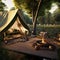 Serenity Springs: A Peaceful Campsite with Soothing Hot Springs Nearby