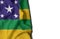 sergipe wrinkled flag, space for text