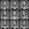 Serie of Emotional woman`s faces.
