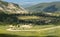 Series of bends on Cottonwood pass dirt road